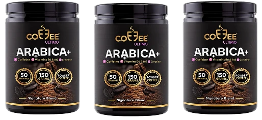 Coffee Ultimo 150 gram, pakke med tre bokser